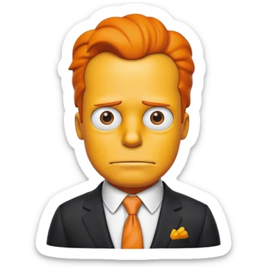 Simpson trump sticker