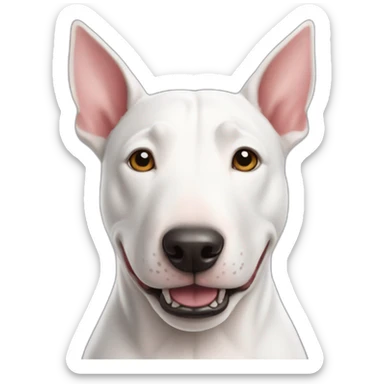 Bull terrier sticker