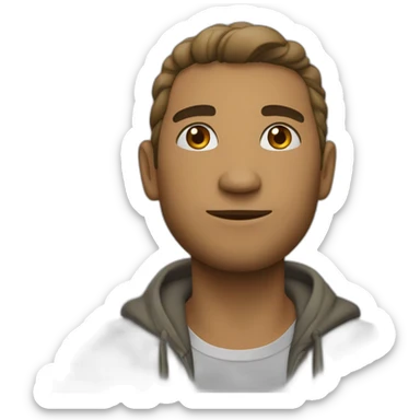 Капучино в белой чашке sticker