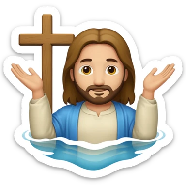 Jesús emoji sticker