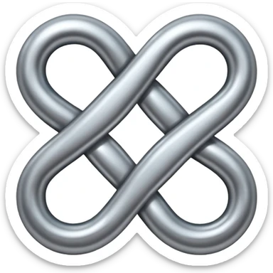 cute infinity emoji sticker