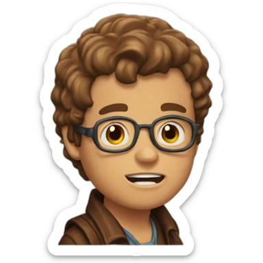 choco goonies sticker