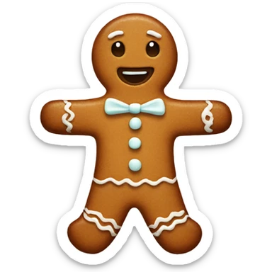 gingerbread  sticker