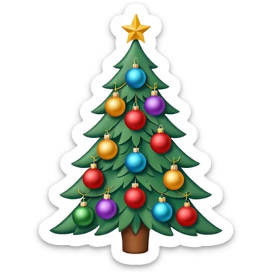 Ялинка на ній є кульки, на кожній з кульок по літері формується слово "LINKOS"
розмір 512х512 пікселів формат PNG sticker