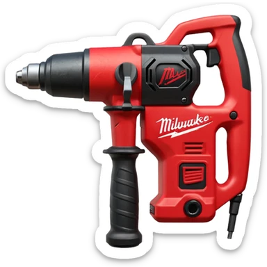 Milwaukee tools jackhammer sticker
