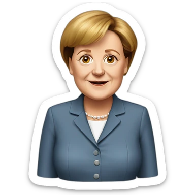 Angela merkel sticker