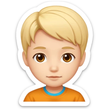 A chibi Cartoon sticker