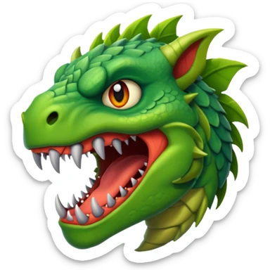 wild monster sticker