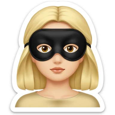 sleep mask sticker