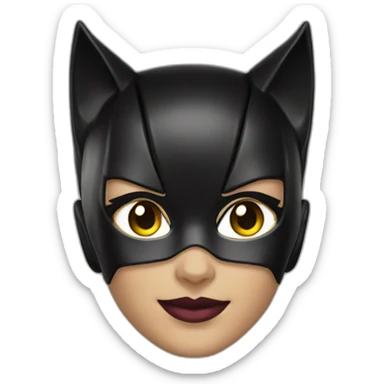 Catwoman Cosplay  sticker