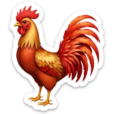 Cock  sticker