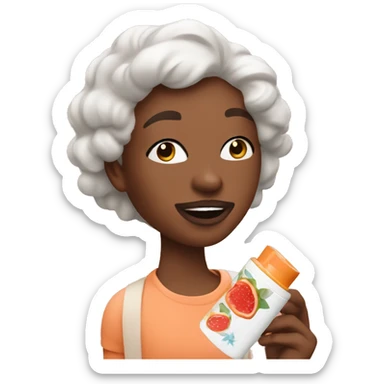 Summer Fridays lip balm sticker