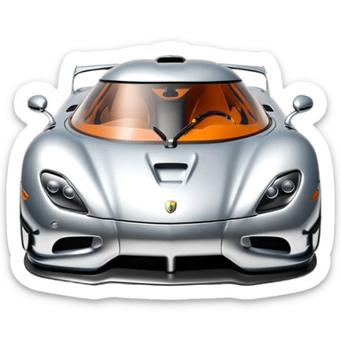 Koenigsegg logo emoji sticker