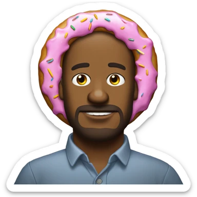 Un donut manger par homerSimpson  sticker