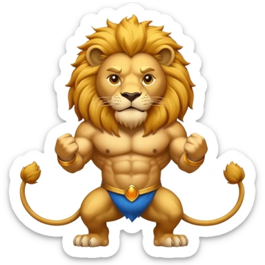 🦁💪 sticker