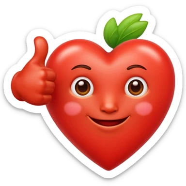 ❤️+ 👍  sticker