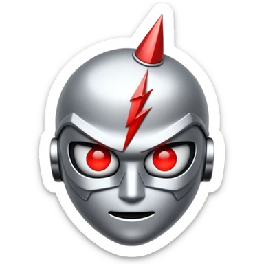 Rayo maquinó sticker