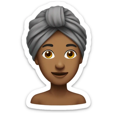 Yeat wearing a turban sticker