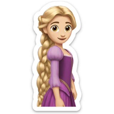 Rapunzel sticker