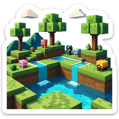 ماینکرفت sticker