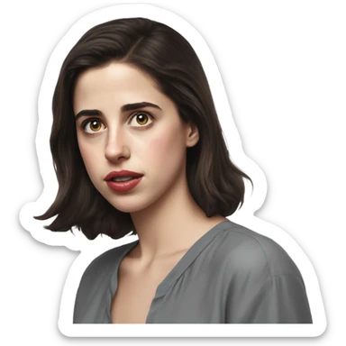 Margaret Qualley substance actress sticker