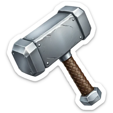 thor's hammer mjolnir sticker