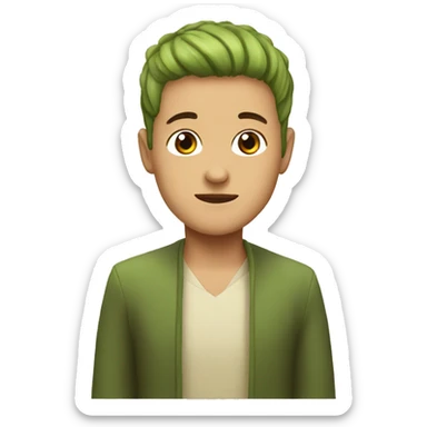 loverboy matcha sticker