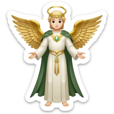 Archangel Raphael full body sticker