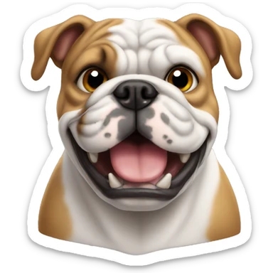 bulldog sticker