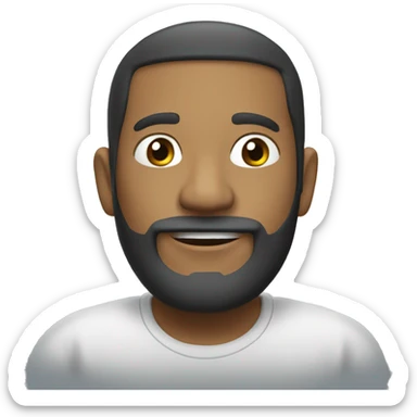 Tubarão com cartola sticker