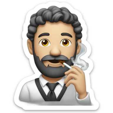 jew smoke hookah sticker