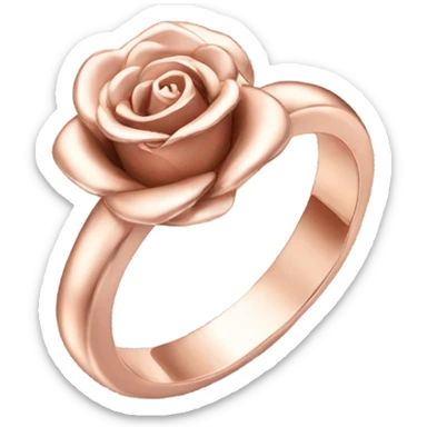 rose gold ring sticker