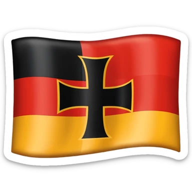 World war 2 Germany flag sticker