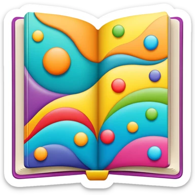 health and wellness book sticker