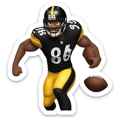 Pittsburgh Steelers beating Cleveland Browns sticker