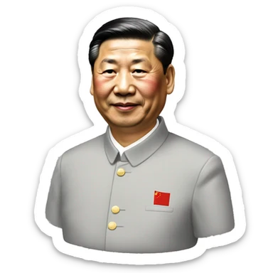 a xi jinping (china) emoji sticker
