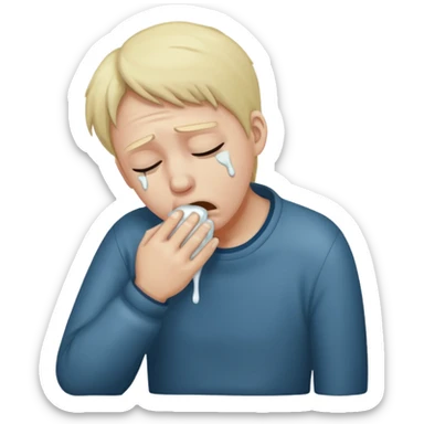 vomiting sticker