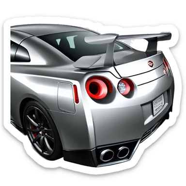 Car Nissan GTR sticker