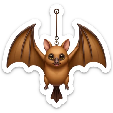 fruit bat sticker