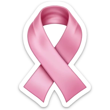 Breast cancer ribbon  sticker