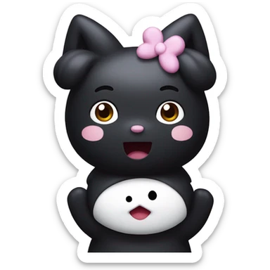 kuromi sanrio sticker