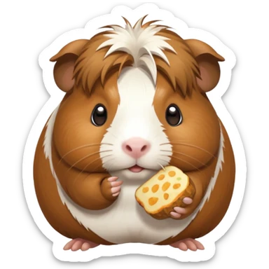 Баллы твич Морская свинка 28x28 sticker