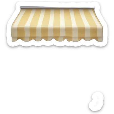 awning for terrace sticker