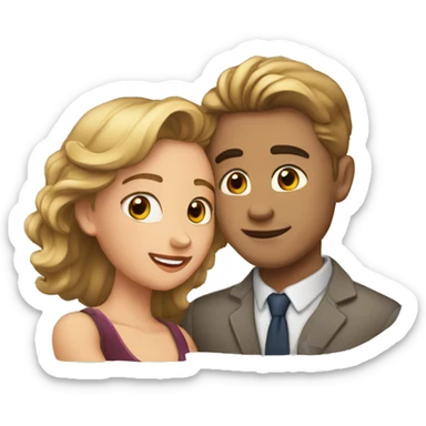 Amoureux sticker