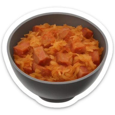 bowl of bigos sticker