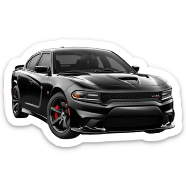 CHARGER DOSH HellCat SRT sticker