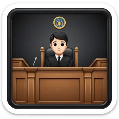 Court martial  sticker