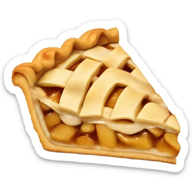 Apple pie slice  sticker