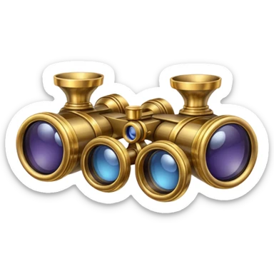 Opera glasses/binoculars sticker