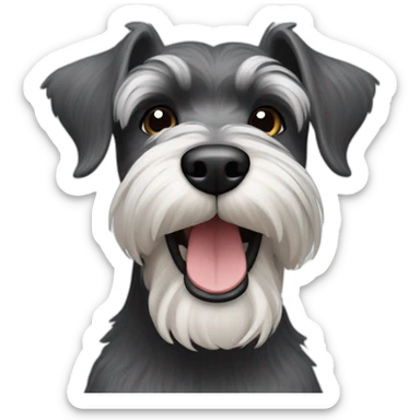 schnauzer sticker